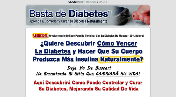 bastadediabetes.com
