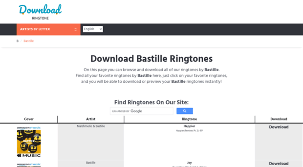 bastille.download-ringtone.com