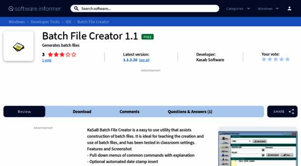 batch-file-creator.software.informer.com