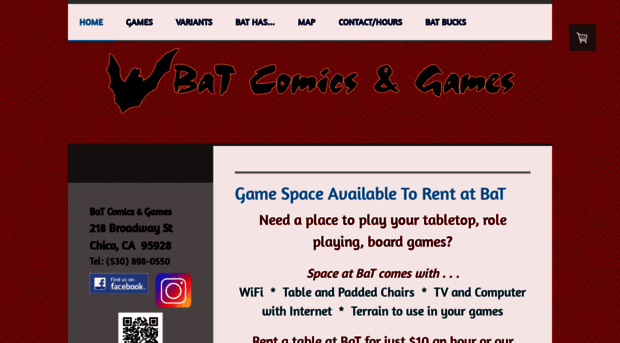 batcomicsandgames.com