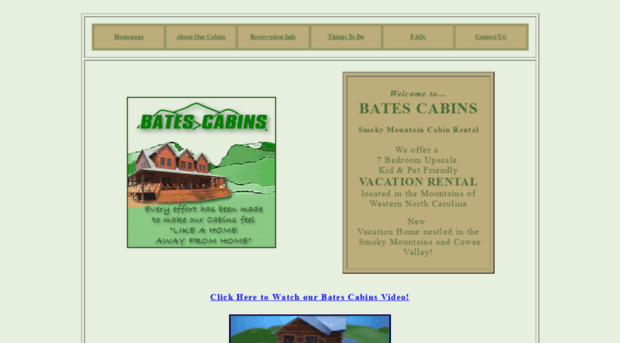 batescabins.com