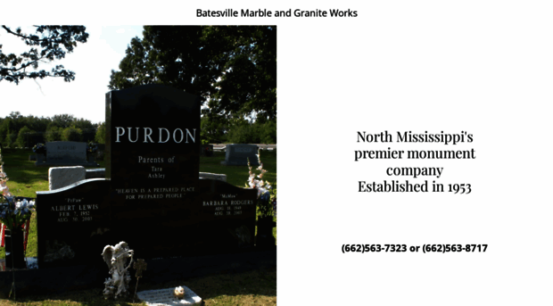 batesvillemarbleandgranite.com