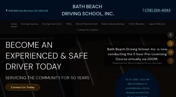 bathbeachdrivingschool.com