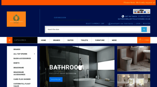 bathroomandtoiletspares.co.uk