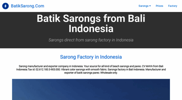 batiksarong.com