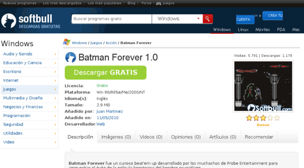 batman-forever.softbull.com
