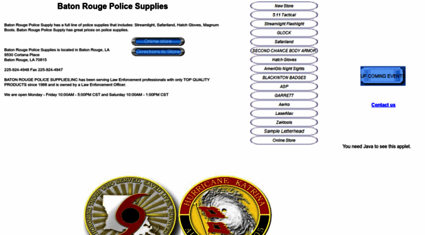 batonrougepolicesupplies.com