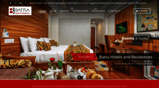 batrahotelsandresidences.com
