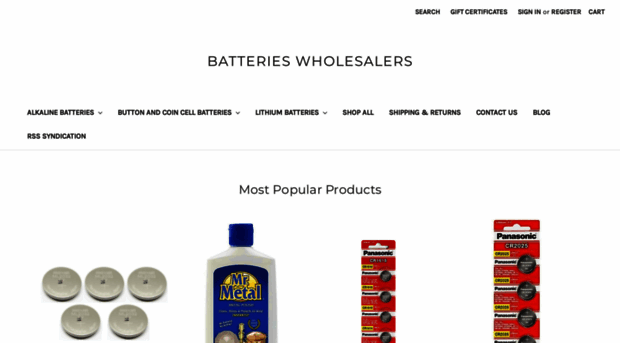 batterieswholesalers.com