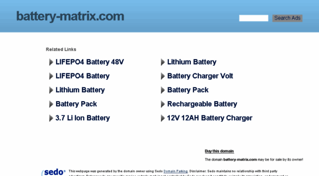 battery-matrix.com