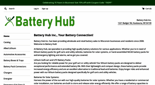 batteryhubstore.com