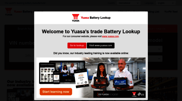 batterylookup.yuasa.co.uk