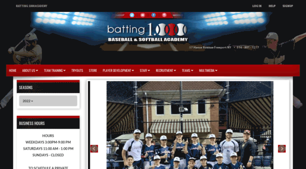 batting1000academy.com