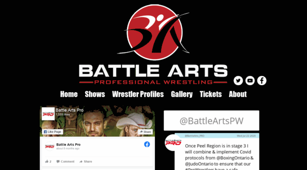 battleartswrestling.com