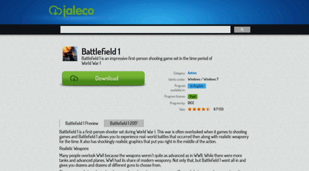 battlefield-1.jaleco.com