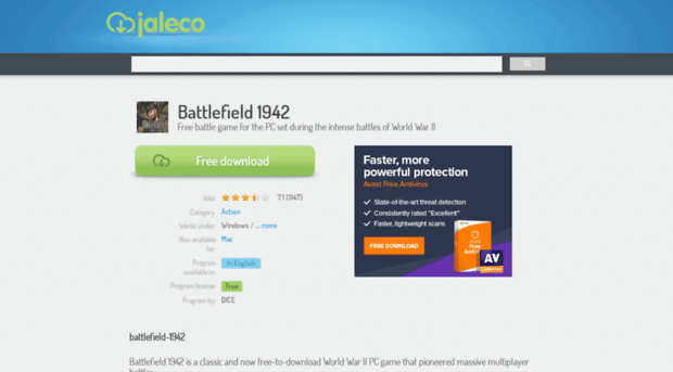 battlefield-1942.jaleco.com