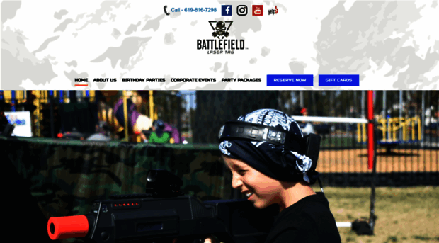 battlefieldlasertag.com