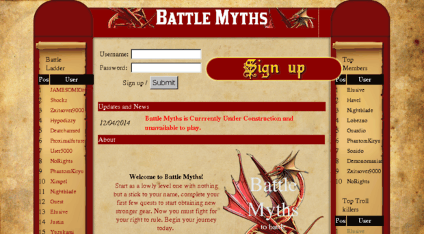 battlemyths.com