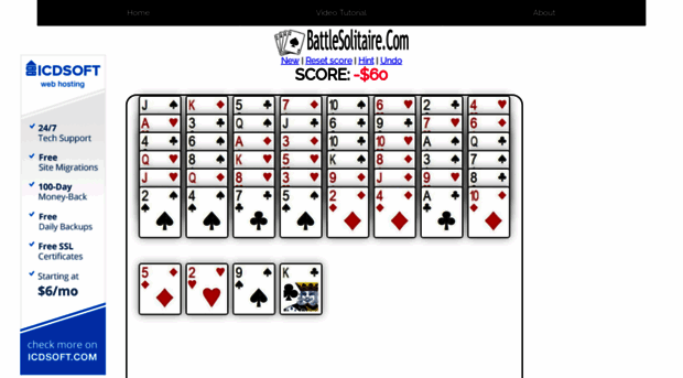 battlesolitaire.com