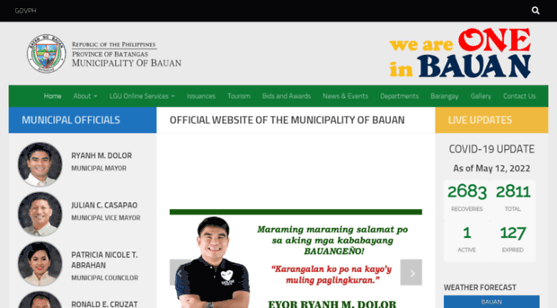 bauan.gov.ph - Municipality of Bauan - Bauan,... - Bauan