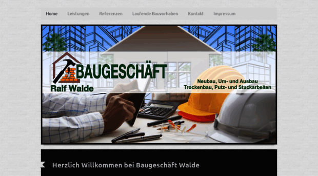 baugeschaeft-walde.de