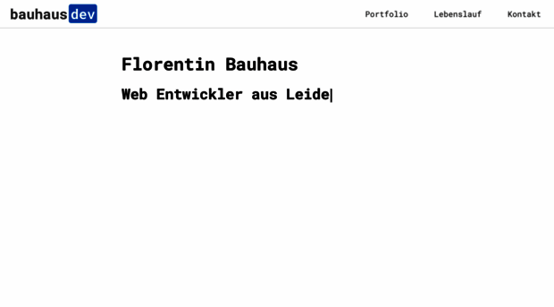 bauhaus.dev