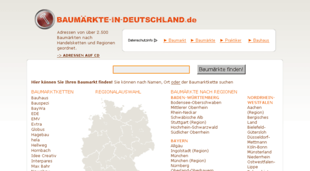 baumaerkte-in-deutschland.de