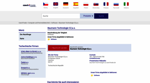 baumann-technologie-cz.czechtrade.de