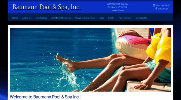 baumannpoolandspa.com