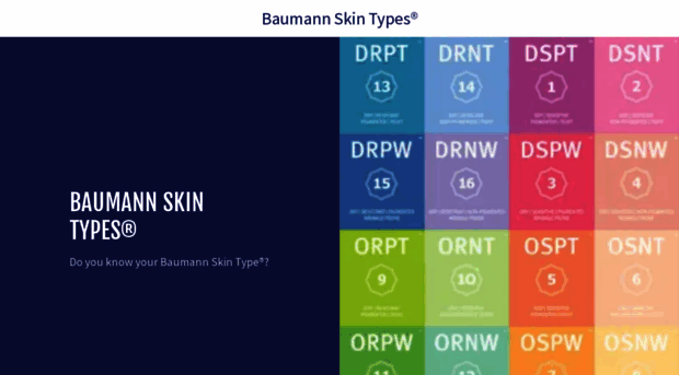 baumannskintypes.com