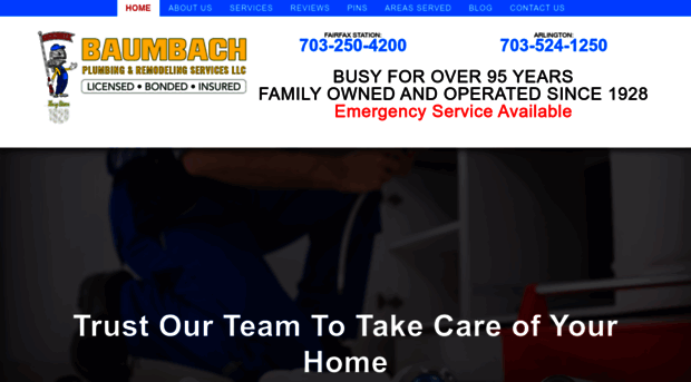 baumbachplumbing.com