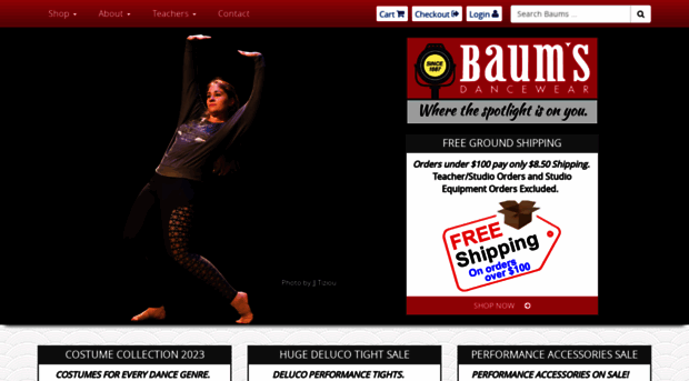 baumsdancewear.com