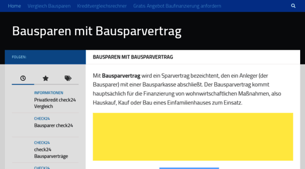 bausparen-mit-bausparvertrag.de