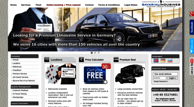 bavaria-limousines.com