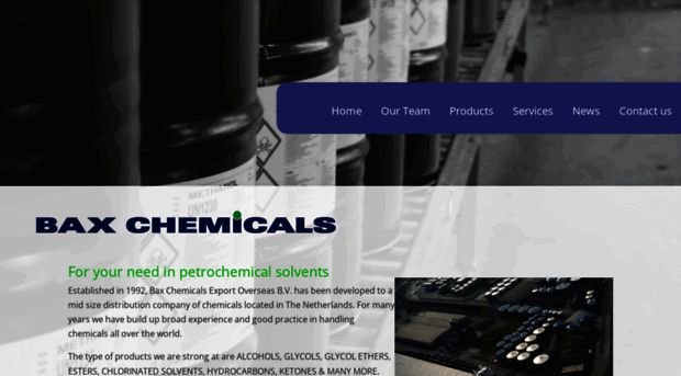 baxchemicals.com