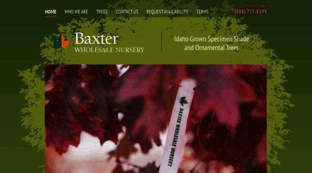 baxternursery.com