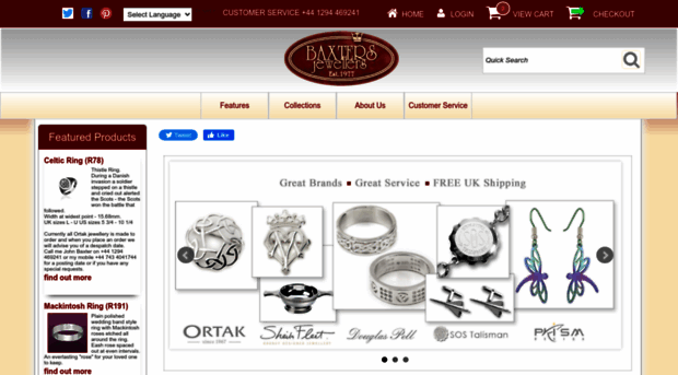 baxtersjewellers.com