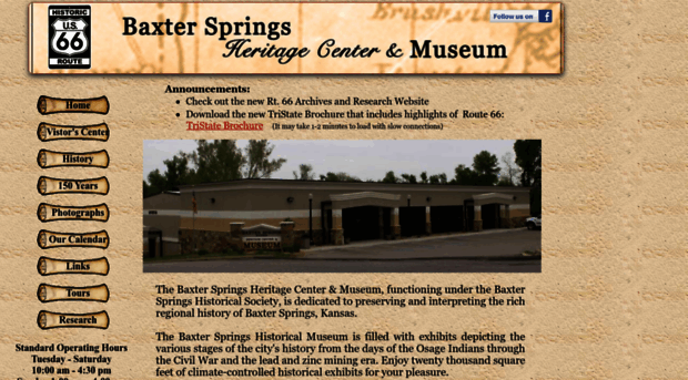 baxterspringsmuseum.org