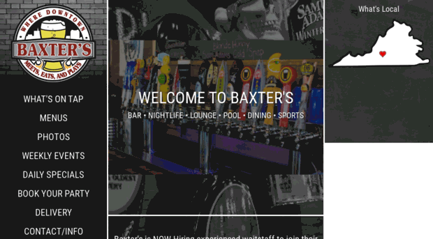 baxterssportslounge.com