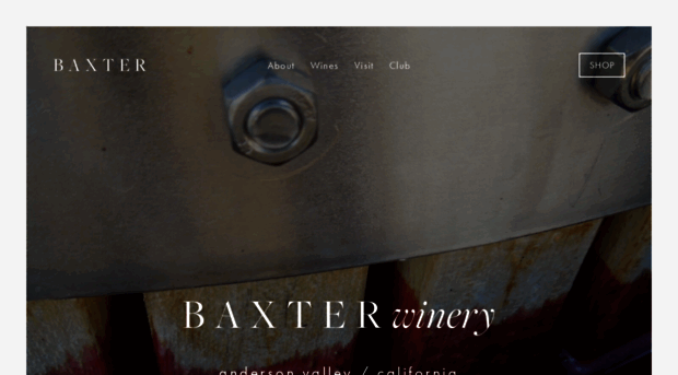 baxterwinery.com