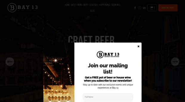 bay13brewery.com