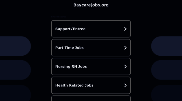 baycarejobs.org