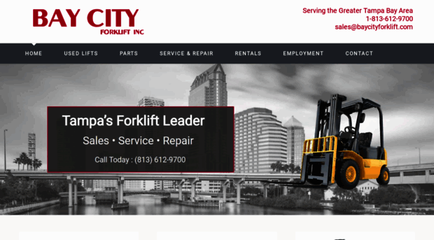 baycityforklift.com