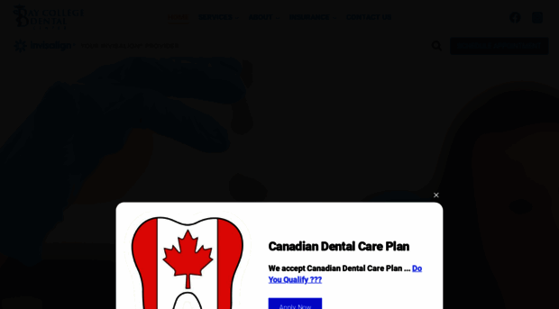 baycollegedentalcenter.com