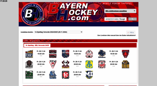 bayernhockey-liveticker.com