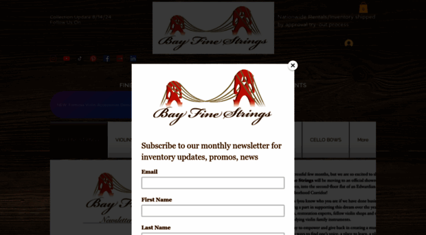 bayfinestrings.com