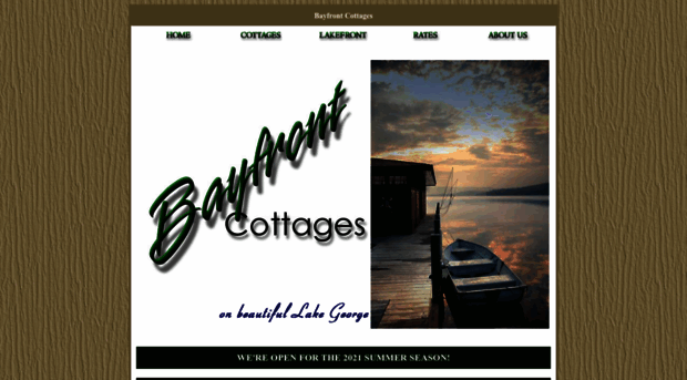 bayfrontcottages.net