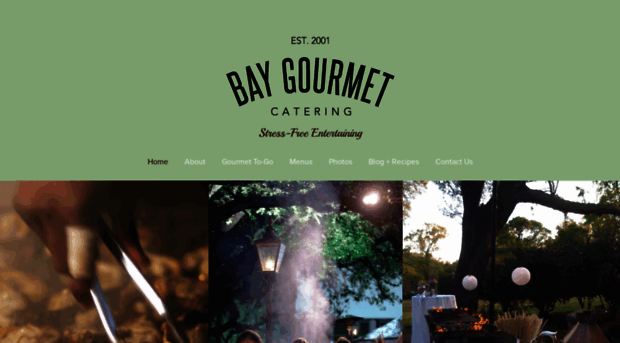 baygourmetcatering.com