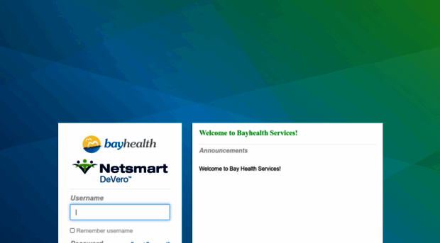 Bayhealth devero General Login Bayhealth Devero