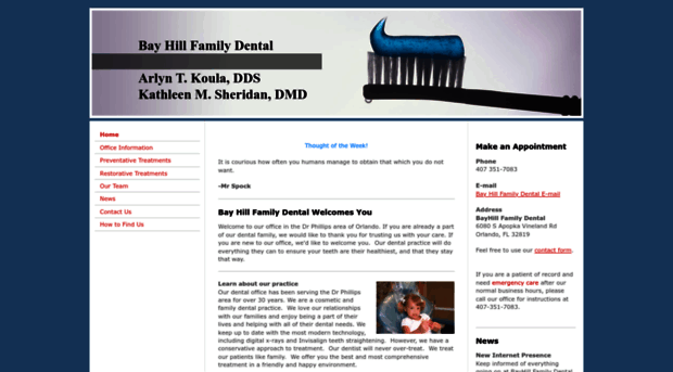 bayhillfamilydental.com